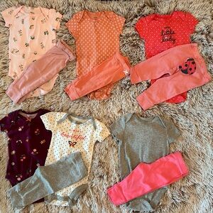 Carter’s Baby Girl Outfit Bundle - 6 month